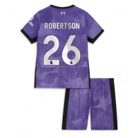 Maglie da calcio Liverpool Andrew Robertson #26 Terza Maglia Bambino 2023-24 Manica Corta (+ Pantaloni corti)